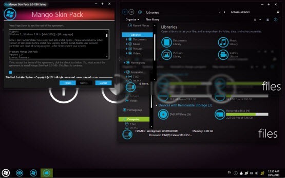 Windows 11 Download Skin Pack Windows 11 Modern Dark Skinpack Skin Pack